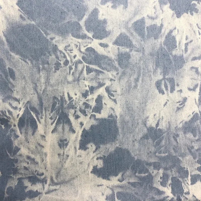 50X170CM Washed Tie-Dyed Denim - Sewing Batik Fabric ulasan dan harga