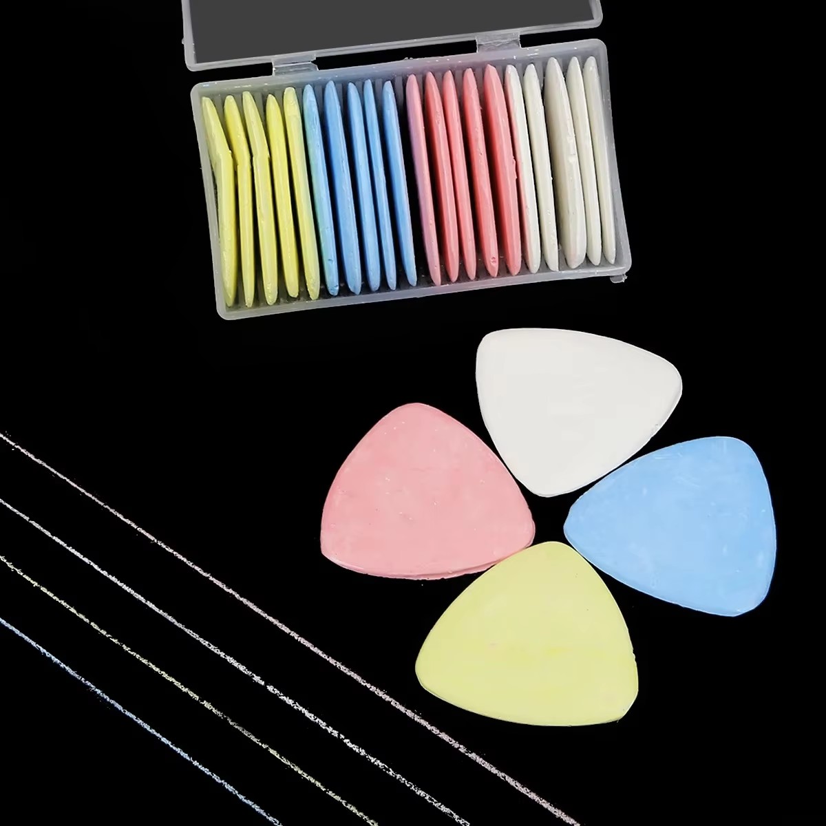 10-30pcs Colored White Scratch - Sewing Gauge Ruler ulasan dan harga